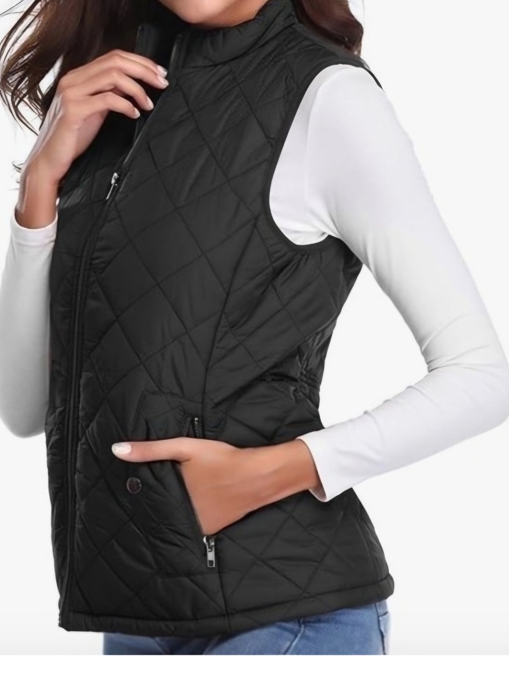 Women's XL Fuinloth Black Vest